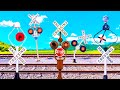 Dilapidated Railroad Crossing That Moves