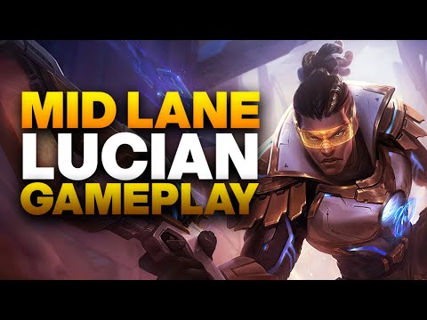 Diamond Lucian ADC Gameplay - Lethality Lucian Hypercarry | League of Legends