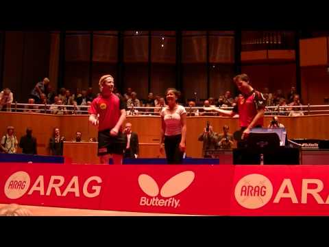Timo Boll - Christian Suß Tonhalle Dusseldorf aug.2010