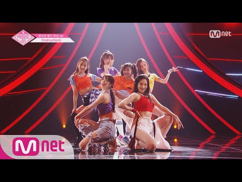 PRODUCE48 [풀버전] 6벤져스ㅣJax Jones ♬Instruction @포지션 평가 180727 EP.7