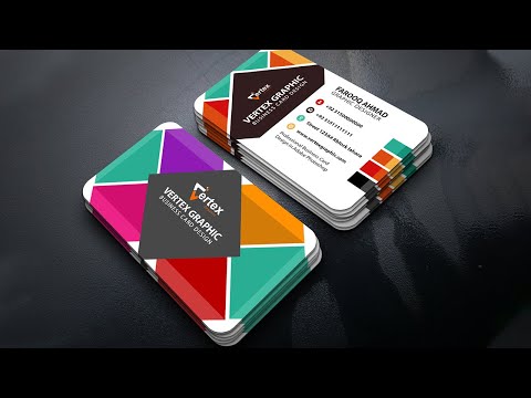 How to Design Business Card in Adobe Illustrator CC