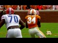 Tennessee Volunteers lose to Florida Gators 10-9 at Neyland Stadium