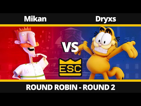 NASB @ ESC 9 - Round 2 - Mikan (Nigel Thornberry) Vs. Dryxs (Garfield) - EU Tournament