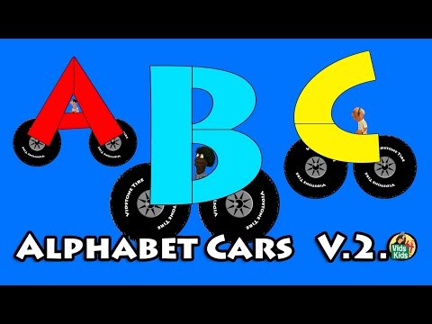 Alphabet Cars V2.0 - Learn The Alphabet With Kids ABC Vehicles