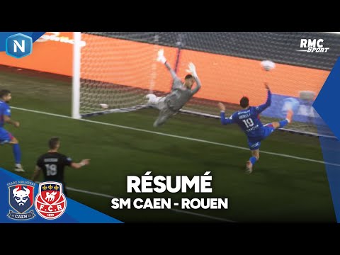 Résumé : Un derby normand féroce entre Caen et Rouen ! (National)