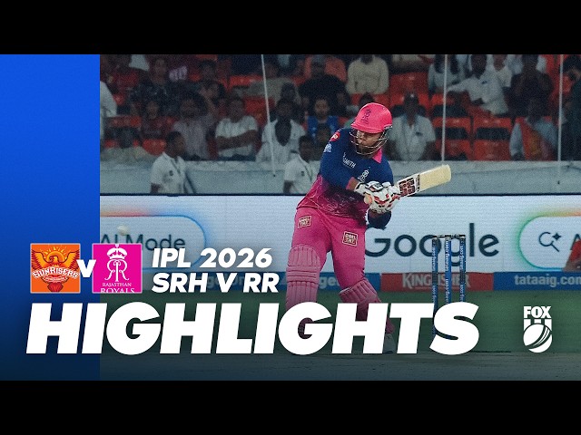 Sunrisers Hyderabad v Rajasthan Royals I Match Highlights I IPL 2026 Game 21 I Fox Cricket