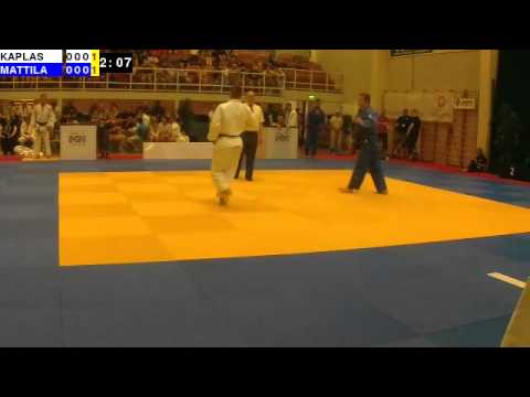 Judo Nordic Championships 2014: M21-73: KAPLAS - MATTILA