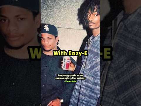 Snoop dogg on why Eazy-E could’ve k*lled Suge Knight first 😵