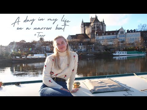 A day in my life decorating and cleaning a narrow boat + updated tour!