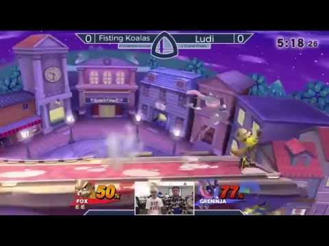Sm4sh@Mines 40 - Fisting Koalas [L] (Fox) Vs. Ludi [W] (Greninja) - Grand Finals