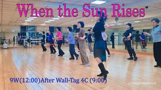 When the Sun Rises linedance / Cho: Angels Guix &amp; Enric Nonell