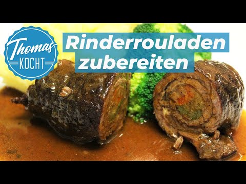 Rinderrouladen selber machen - einfach und lecker! / Thomas kocht