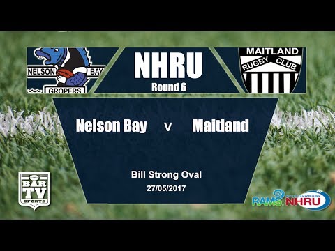 2017 RAMS NHRU Round 6 - Nelson Bay Gropers v Maitland