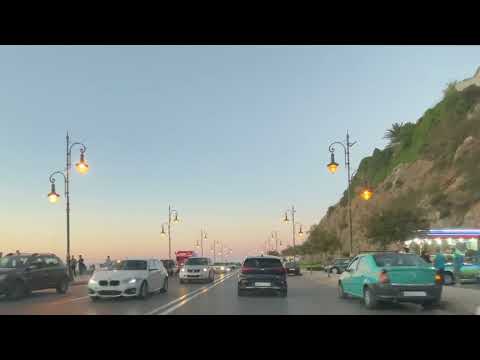 Driving around TANGIER | Timelapse