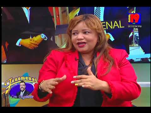 DAGOBERTO ENTREVISTA A LA DRA. LUCIA FLORENTINO, PDTA.SECIONNAL COLEGIO DE ABOGADOS ,PROV. STO,DGO