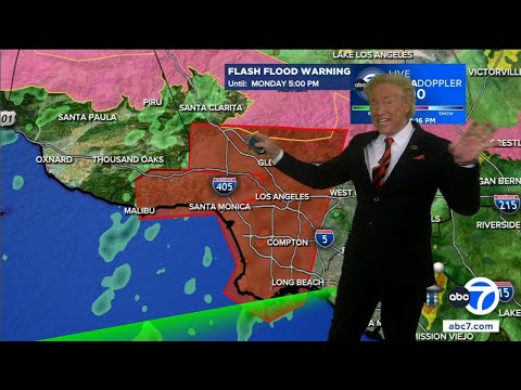 Storm watch: Flash flood warnings in place as powerful Southern California rain hits
