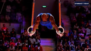 Top 3 in Men's Rings Final - 2025 Jakarta Gymnastics World Championship