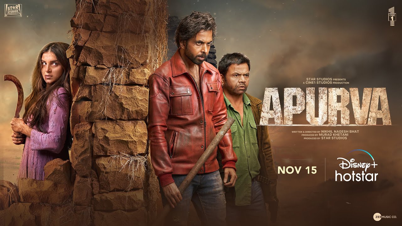 Intense Survival Thriller 'Apurva' Trailer Unveiled by Star Studios and Cine1 Studios