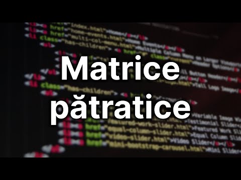 Square Matrices — C++ Programming (37)