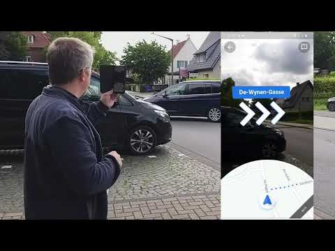 Navigieren in Google Maps mit der neuen Street Live Funktion