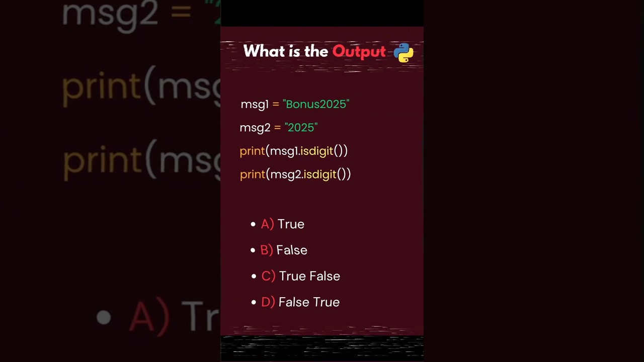 Comment your answer  below#Python#CodeChallenge#LearnPython# Programming#Shorts#FirstShort