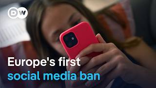 France blocks social media access for under-15s | DW News