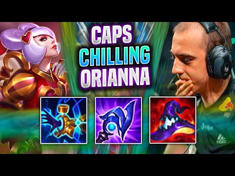CAPS CHILLING WITH ORIANNA! - G2 Caps Plays Orianna Mid vs Xerath! | Preseason 2022