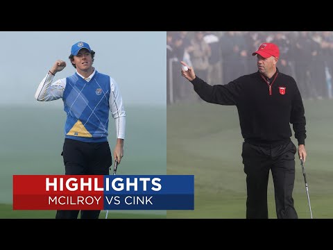 Rory McIlroy vs Stewart Cink | Extended Highlights | 2010 Ryder Cup