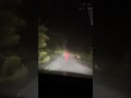 MG Hector NightDrive In Rain