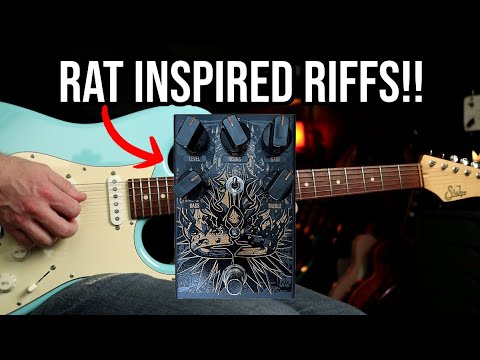 Rat Inspired Riffs!! | Krozz Devices Royalbreaker Distortion Pedal Demo