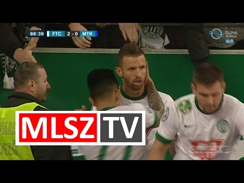 Busai Attila gólja a Ferencvárosi TC - MTK Budapest mérkőzésen