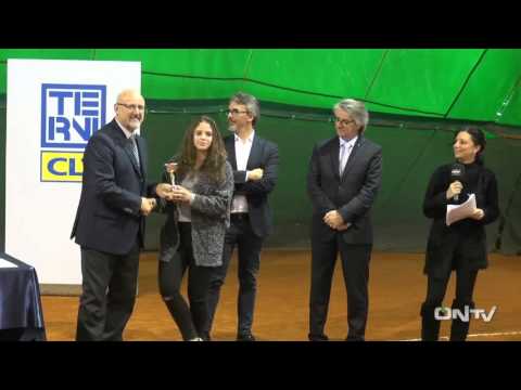 Pre Qualy BLN - CLT Premiazioni Grymalska-Giovine dopo finale femminile