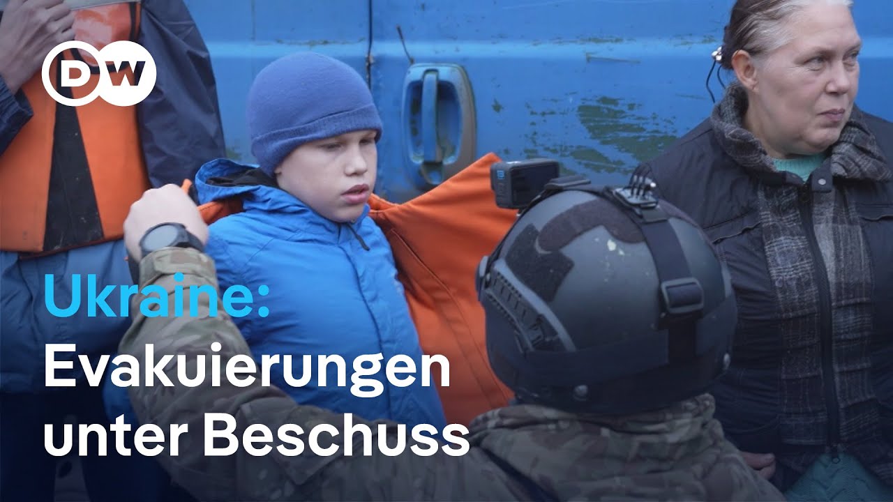 Ukraine: Wie eine Spezialeinheit Zivilisten rettet | DW Nachrichten