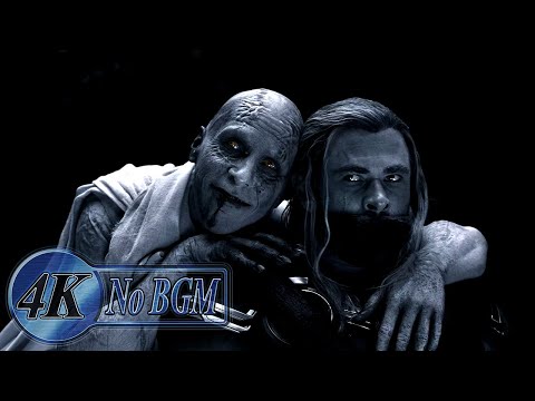 Thor, Jane, and King Valkyrie vs. Gorr Fight Scene [Shadow Realm] [No BGM] | Thor: Love and Thunder