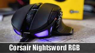Video thumbnail for Corsair Nightsword RGB Test - 80 Euro High-End-Maus mit Gewichten by TweakPC