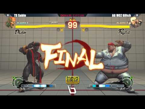 SSF4 AE2012 TS Sabin vs AG MCZ Glitch - Next Level Battle Circuit #6 Tournament