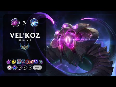 Vel'Koz Mid vs Xerath - KR Challenger Patch 13.16