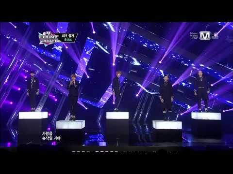 [HD] 130509 B1A4  -- Opening & Yesterday+What's Happening? @ M!Countdown Comeback Stage