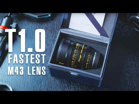 Video thumbnail for Mitakon Speedmaster Cinema Lens 25 mm T1.0 review 2