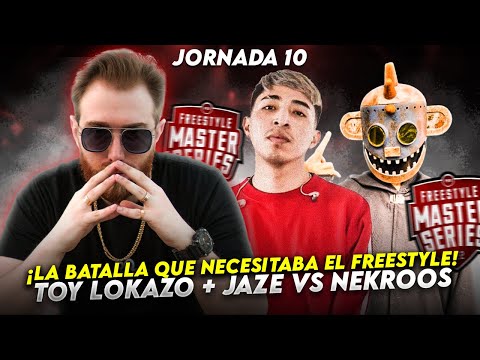 THE BATTLE FREESTYLE NEEDED! | TOY LOKAZO + JAZE VS NEKROOS FMS PERU J10