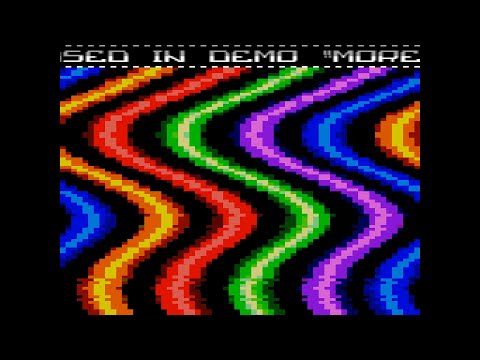ZX Spectrum Demo: "Scroller" by deMarche (2010) - AY + General Sound / Covox