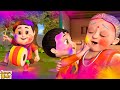 Holi Ayi Re होली आई रे Happy Holi 2025 Hindi Nursery Rhymes Cartoon Jamure Kids