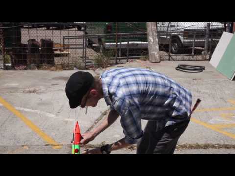 Matt Prey Launches a Rocket into the Sky above Vulcan