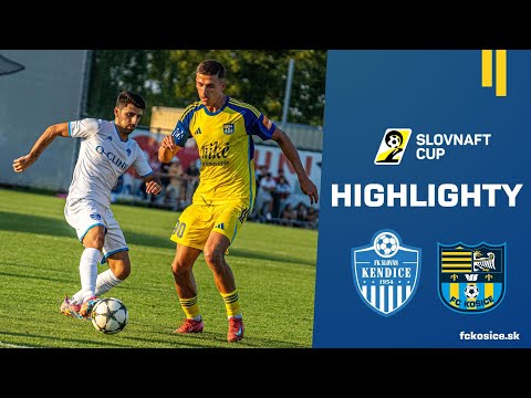 FK Slovan Kendice - FC Košice 0:5 2. kolo Slovnaft cup 