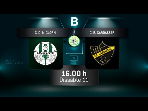 ASCENS A TERCERA RFEF // CD MIGJORN - CE CARDASSAR