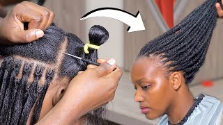 I Think This Method Can Help You If Your A Beginner // Extended Dreadlocks Detailed.