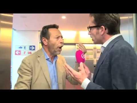 Raffaele Baldassarre aggredisce giornalista al Parlamento Europeo