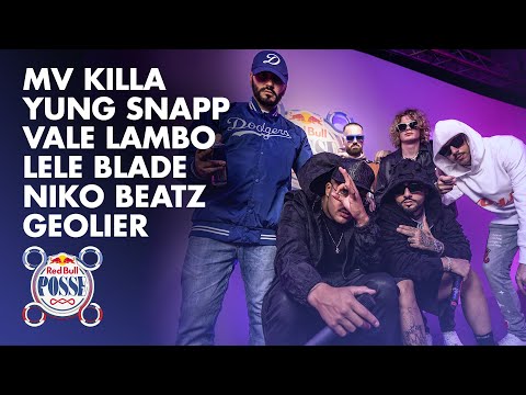 MV Killa x Yung Snapp x Vale Lambo x Lele Blade x Niko Beatz x Geolier | Red Bull Posse