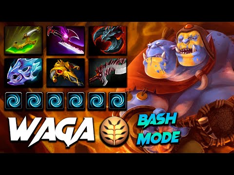 Waga Carry Ogre Magi - BASH MODE - Dota 2 Pro Gameplay [Watch & Learn]
