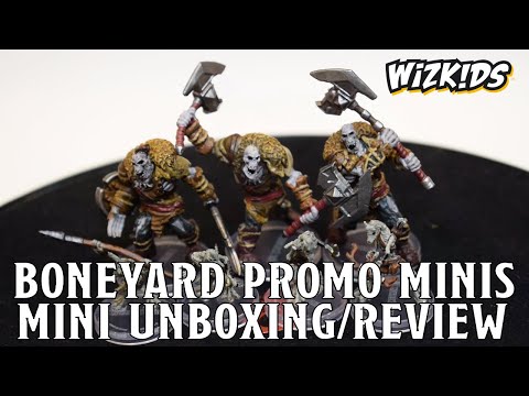 Boneyard Orc and Kobold Skeleton Promo Minis (WizKids Icons of the Realms) | Nerd Immersion